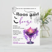 ブーズアンドブーズハローウィンパーティ招待状 招待状 (スタンド正面)