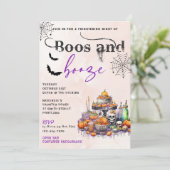 ブーズアンドブーズハローウィンパーティ招待状 招待状 (スタンド正面)