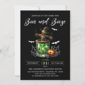 ブーズアンドブーズハローウィンパーティ 招待状 (正面)