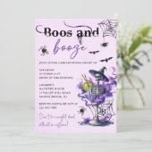 ブーズアンドブーズハローウィンパーティ 招待状 (スタンド正面)