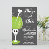 ブーズアンドボススカルバジェットハロウィーン招待状 (スタンド正面)