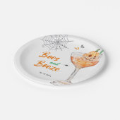 ブーズカクテルハローウィンパーティ ペーパープレート (アングル)