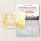 ブーズクリスマス#1フォイルカード 箔カード (ディスプレー)