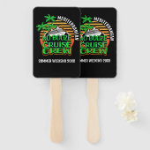 ブーズクルーズクルーズクルー夏季週末 ハンドファン (正面&裏面)