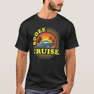 ブーズクルーズクルーズシップ飲む夏休み Tシャツ