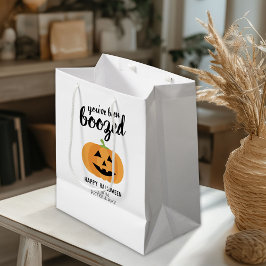 ブーズドされた – Pumpkinハローウィンパーティ スモールペーパーバッグ