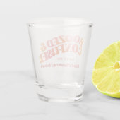 ブーズドと混乱したバチェロレッテショットグラス ショットグラス (裏面)
