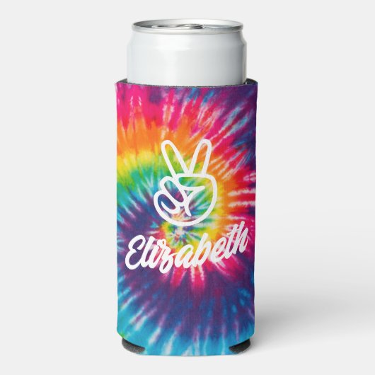 ブーズドと混乱した絞り染めバチェロレッテの好意 スリム缶クーラー (Seltzer裏面)