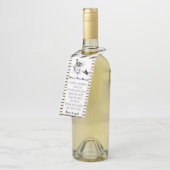 ブーズドボトルラベル ボトルネックタグ (アングル)