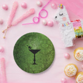 ブーズハロウィングリーン紙プレート ペーパープレート (パーティー)