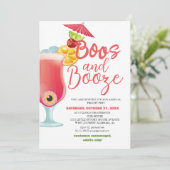 ブーズハロウィン不気味の衣装パーティー 招待状 (スタンド正面)