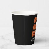 ブーズハロウィーン使い捨て紙カップ 紙コップ (右)