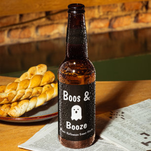 ブーズハロウィーン ビールラベル