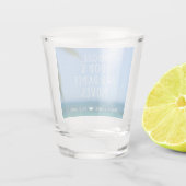 ブーズフードバッドダンスビーチ結婚式特典 ショットグラス (裏面)