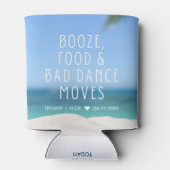 ブーズフードバッドダンスビーチ結婚式特典 缶クーラー (裏面)