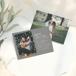 ブーズフード&バッドダンスムーブメント石板グレー セーブザデート