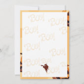 ブーズブラックハローウィンパーティ 招待状 (裏面)