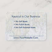 ブーズベイハーバーメイン航海のグラフクリーン新鮮 名刺 (正面)