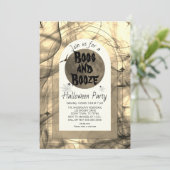 ブーズホラーヴィンテージ大人ハローウィンパーティ 招待状 (スタンド正面)