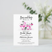 ブーズボーズブライダルシャワー予算招待状 (スタンド正面)