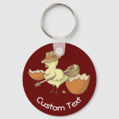 ブーズーキキーチェーン付きイースターシック キーホルダー (正面)