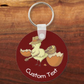 ブーズーキキーチェーン付きイースターシック キーホルダー (正面)