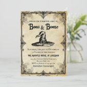 ブーズ&ブーズヴィンテージ大人ハローウィンパーティ 招待状 (スタンド正面)