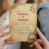 ブーセアンドブーゼIスカルハローウィンパーティ 招待状