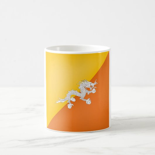 ブータカッコいいン国旗 コーヒーマグカップ (中央)