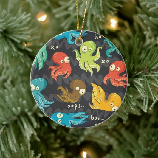 ブータコかわいいカラフルキッズウェア&デコル セラミックオーナメント (ツリー)