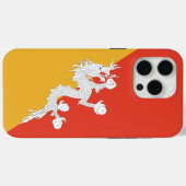 ブータンの国旗 Apple iPhone 15 Pro Max ケース Case-Mate iPhoneケース (裏面 (横))