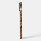 ブータンの完全な曼荼羅の絵画 iPhoneケース (左側面)