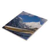 ブータンの山·ジチュ·ドレイクの姿。 タイル (側面)