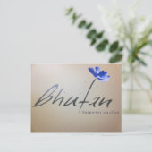 ブータンの幸せ ポストカード (スタンド正面)