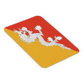 ブータンの旗を持つ愛国的な柔軟な磁石 マグネット (右側)