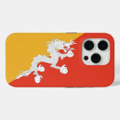 ブータンの旗 Case-Mate Apple iPhone 15 Pro iPhoneケース (裏面 (横))
