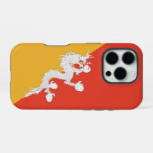 ブータンの旗 Case-Mate Apple iPhone 16 Pro iPhoneケース (裏面横)
