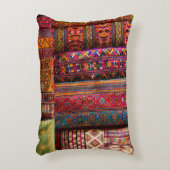ブータンの織物を売り出す アクセントクッション (正面(垂直))