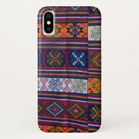 ブータンの織物 Case-Mate iPhoneケース (裏面)