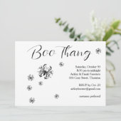 ブータンクリーモーススパイダーズハローウィンパーティ 招待状 (スタンド正面)