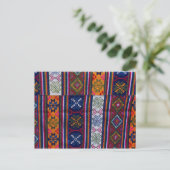 ブータンテキスタイル ポストカード (スタンド正面)