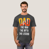 ブータンパパファーザーズおもしろいデイ Tシャツ (正面フル)