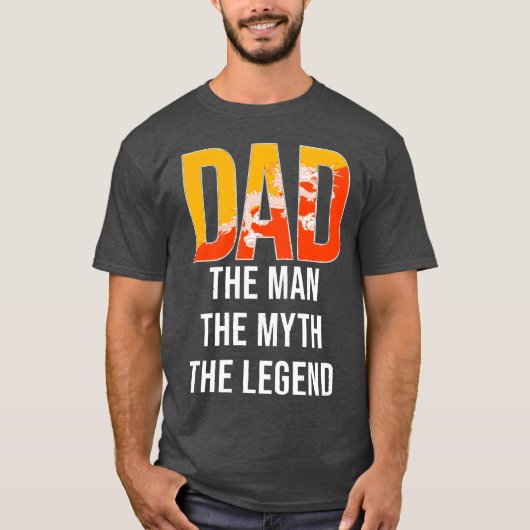ブータンパパファーザーズおもしろいデイ Tシャツ (正面)