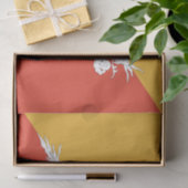 ブータン国旗を持つ愛国的ティッシュペーパー 薄葉紙 (ギフト)