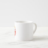 ブータン国旗 エスプレッソカップ (正面右)