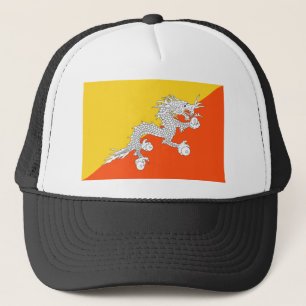 ブータン国旗 キャップ