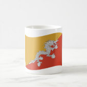 ブータン国旗 コーヒーマグカップ (中央)