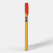 ブータン国旗 Apple iPhone 15 Plus カバー (裏面 / 右)