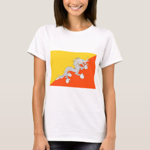 ブータン国旗 Tシャツ