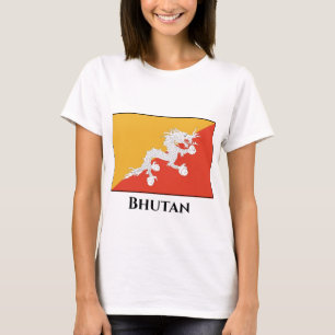 ブータン国旗 Tシャツ